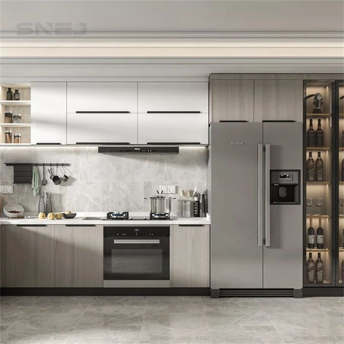Modern Custom Dining Hutch Cabinet
